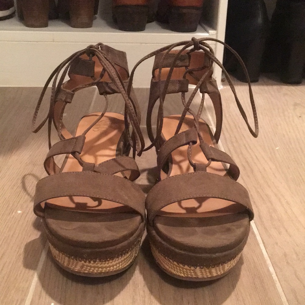 Franco Sarto platform sandals